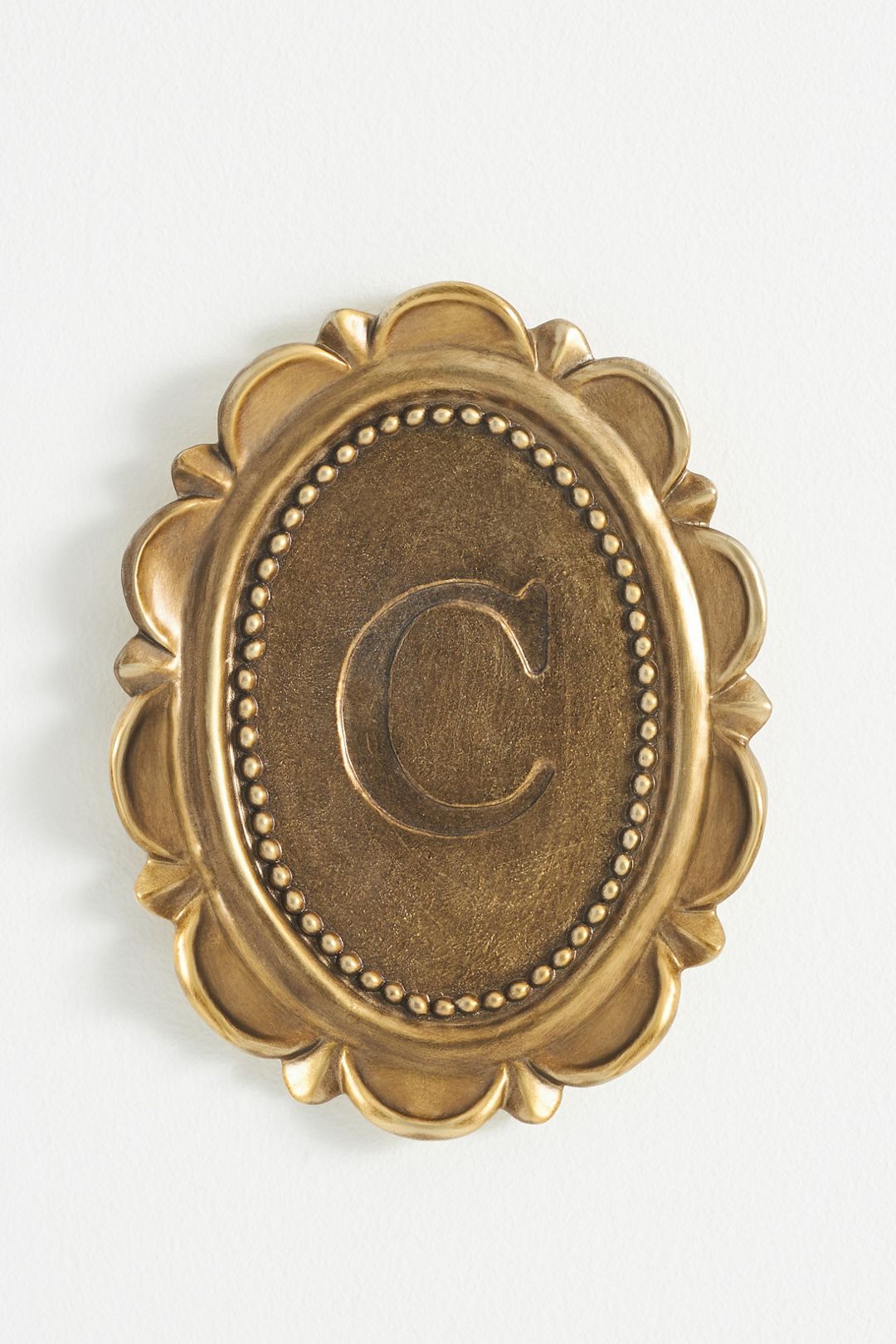 Louisa Monogram Gallery Wall Charm - C, Standard, One Size