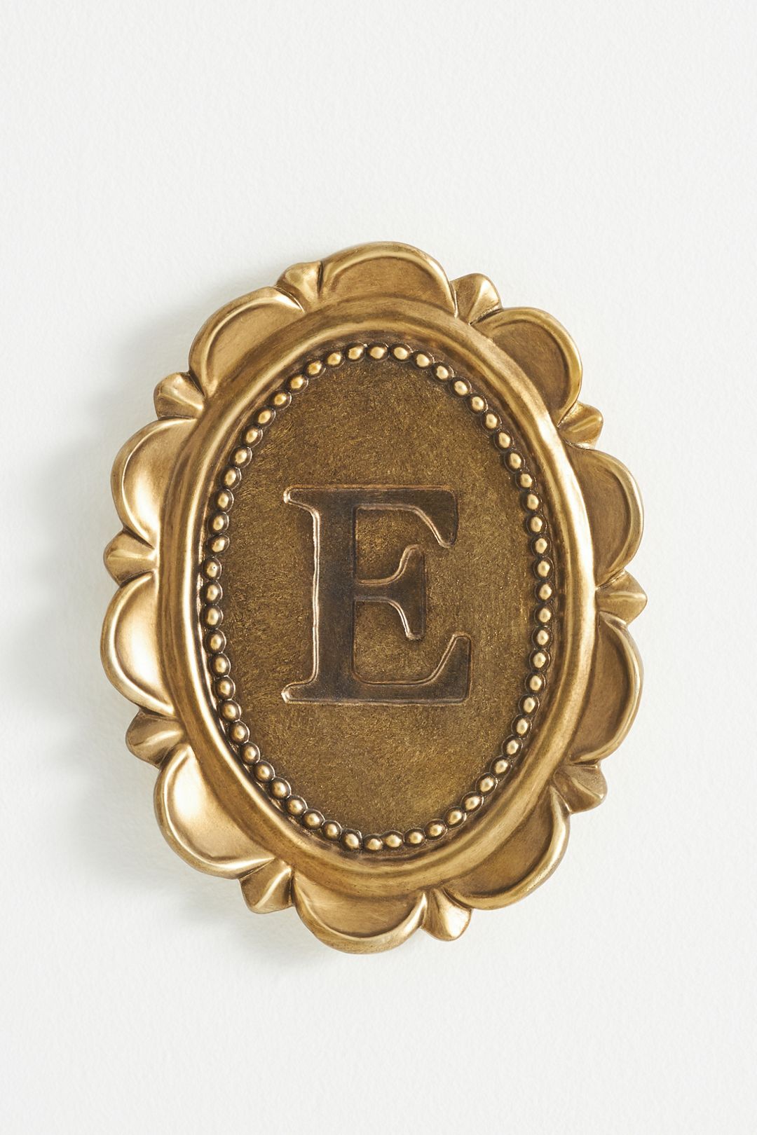 Louisa Monogram Gallery Wall Charm - E, Standard, One Size