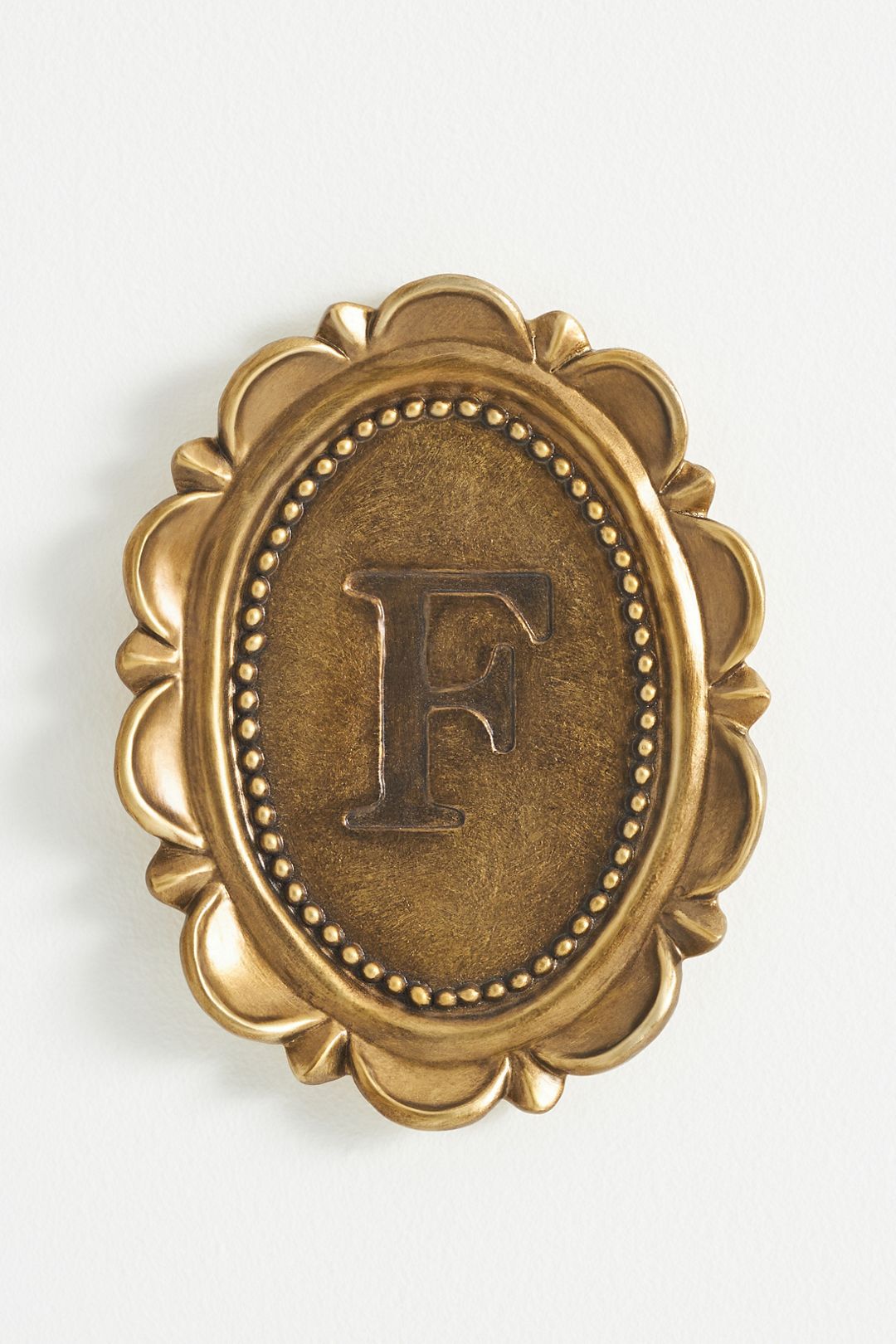 Louisa Monogram Gallery Wall Charm - F, Standard, One Size