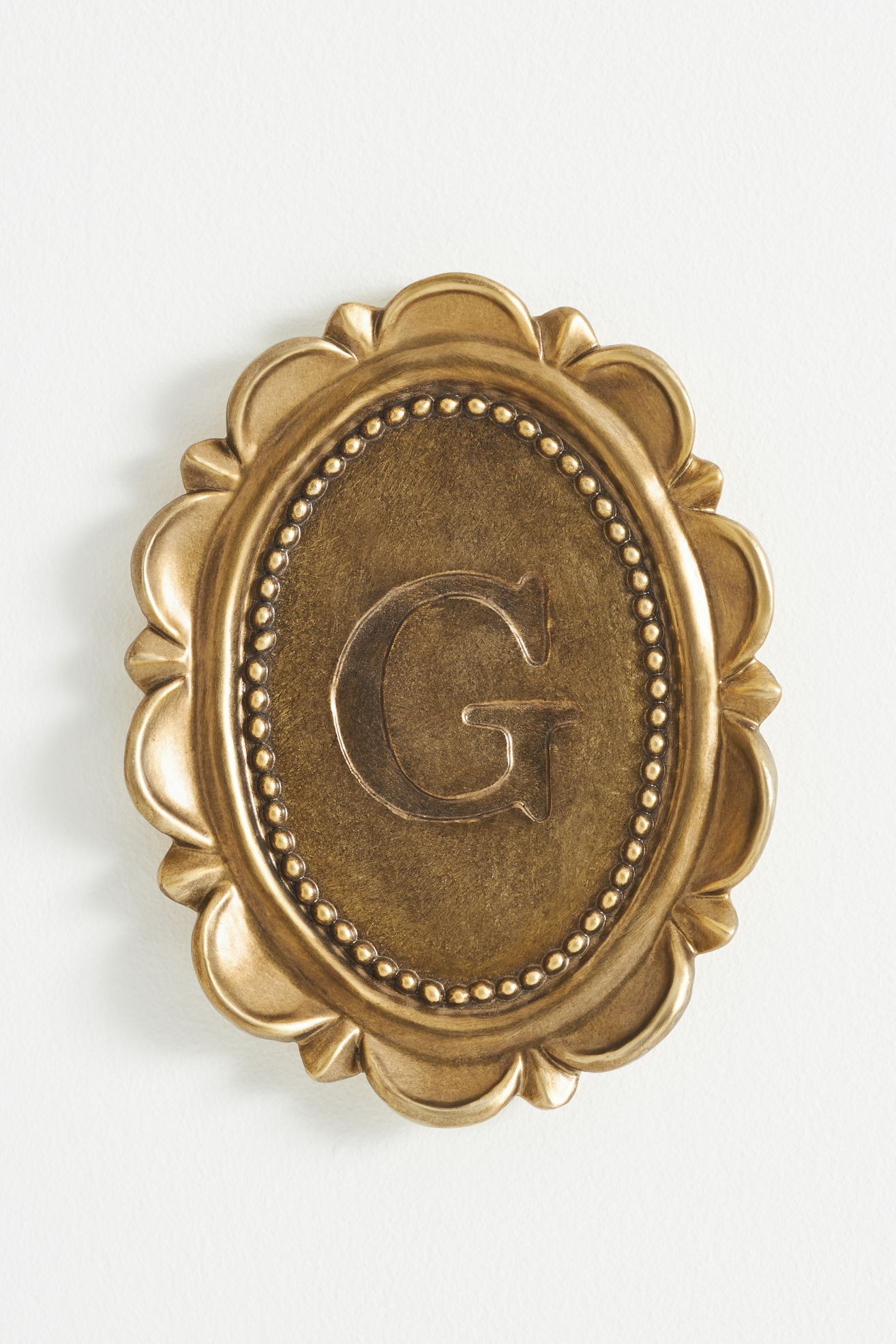 Louisa Monogram Gallery Wall Charm - G, Standard, One Size