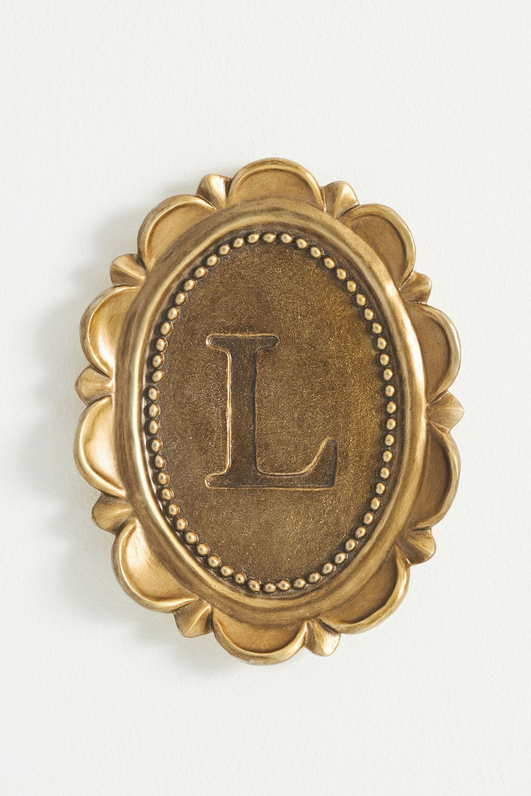 Louisa Monogram Gallery Wall Charm - L, One Size