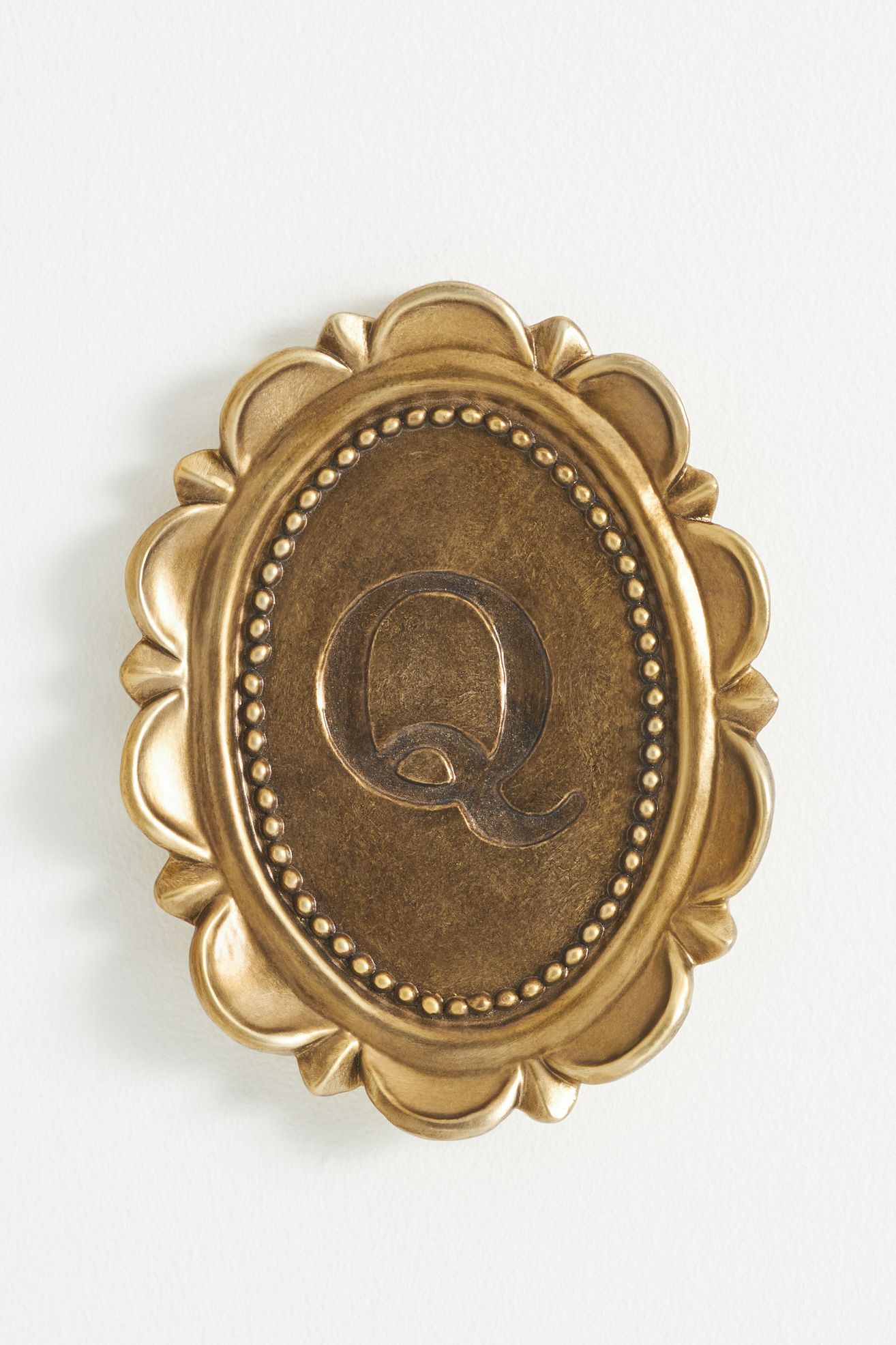 Louisa Monogram Gallery Wall Charm - Q, One Size