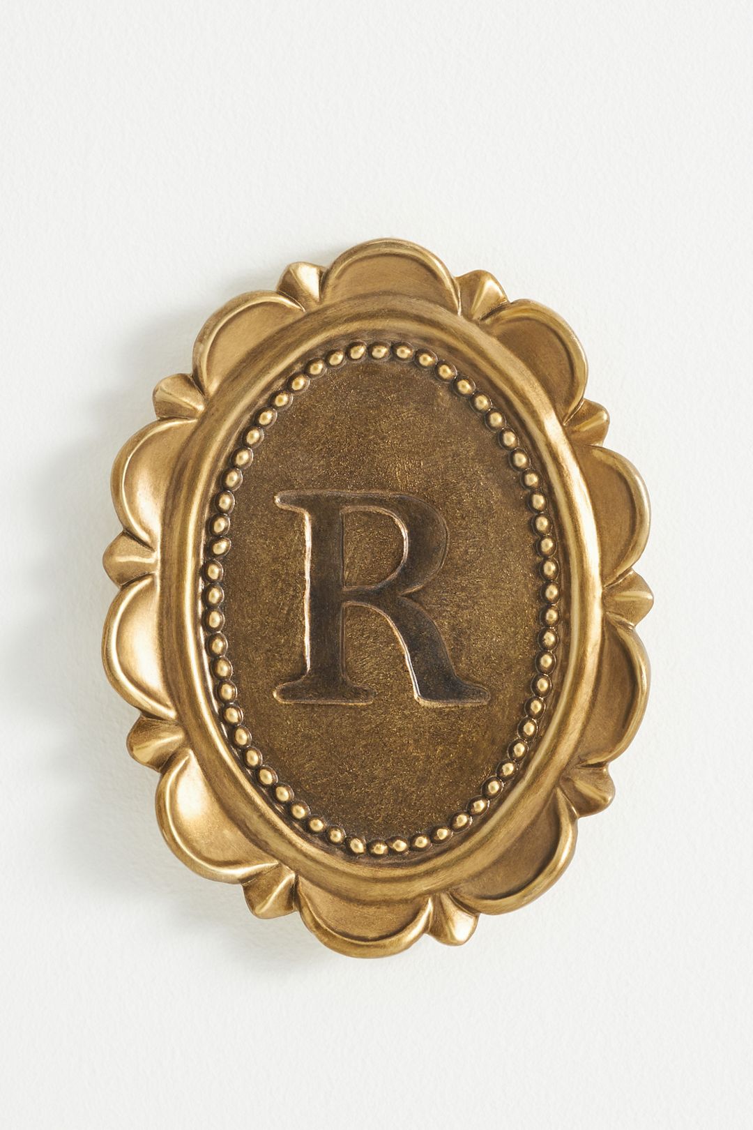Louisa Monogram Gallery Wall Charm - R, Standard, One Size