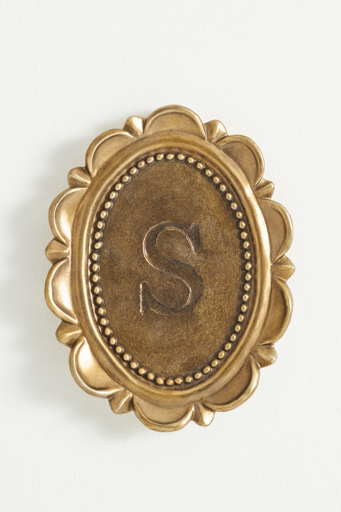 Louisa Monogram Gallery Wall Charm - S, Standard, One Size