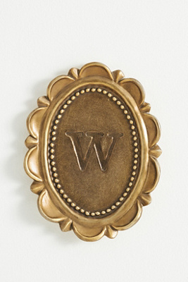Anthropologie "W" Louisa Monogram Gallery Wall Charm