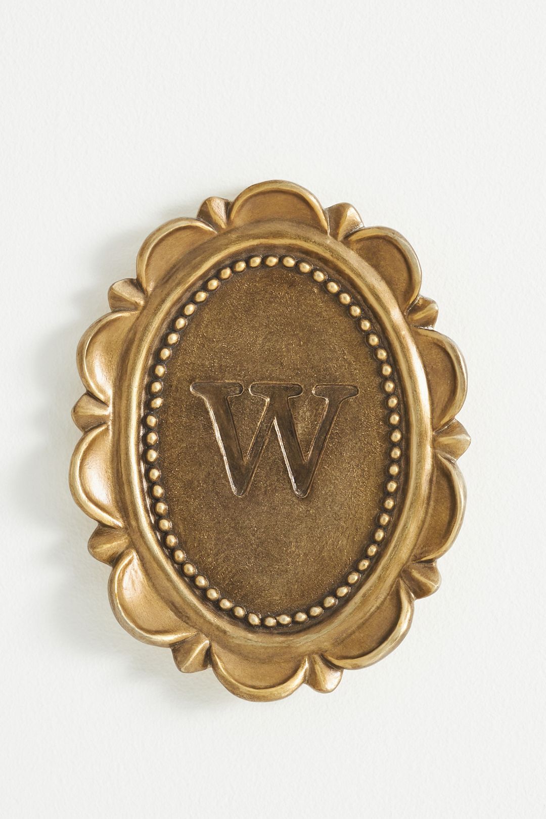 Louisa Monogram Gallery Wall Charm - W, Standard, One Size