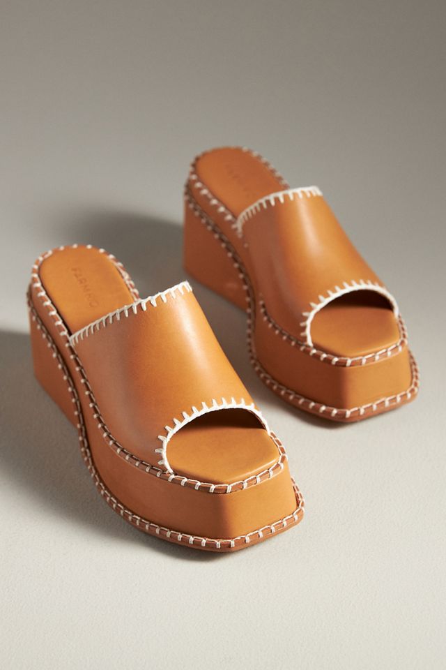 Farm Rio Wedge Mule Sandals #1
