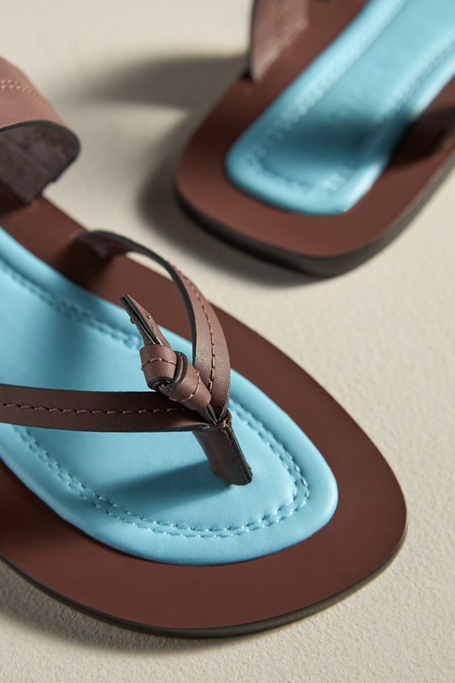 Farm Rio Tie Flat Thong Sandals #2