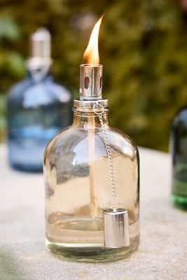 Outdoor Glass Oil Lantern