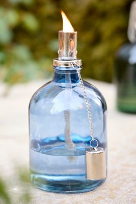 Outdoor Glass Oil Lantern