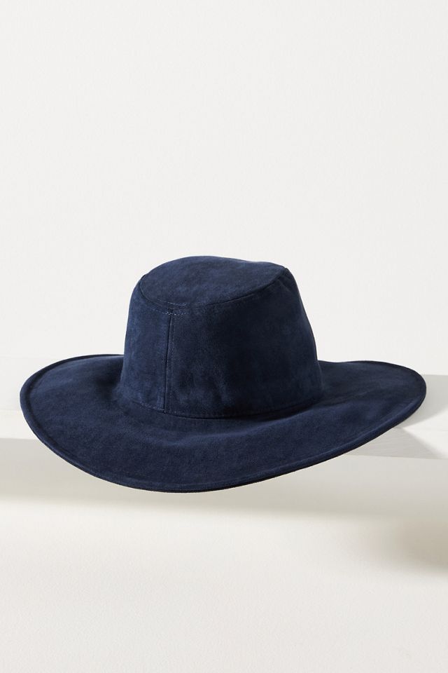 San Diego Hat Co. Pioneer Faux-Suede Fedora #1
