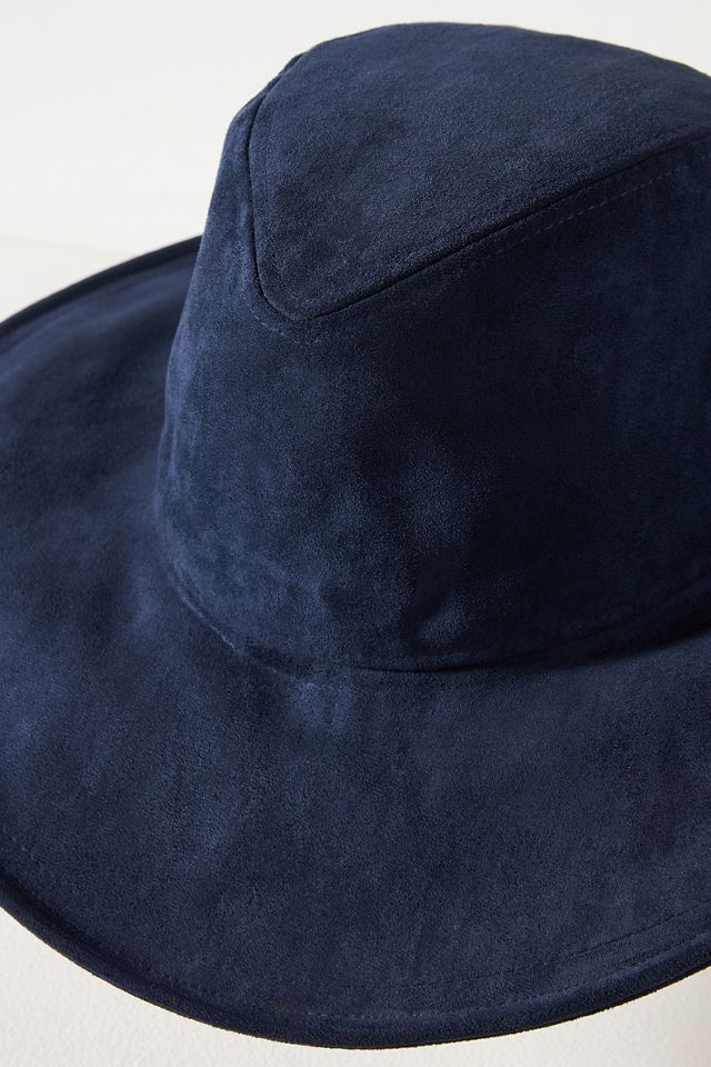 San Diego Hat Co. Pioneer Faux-Suede Fedora #2