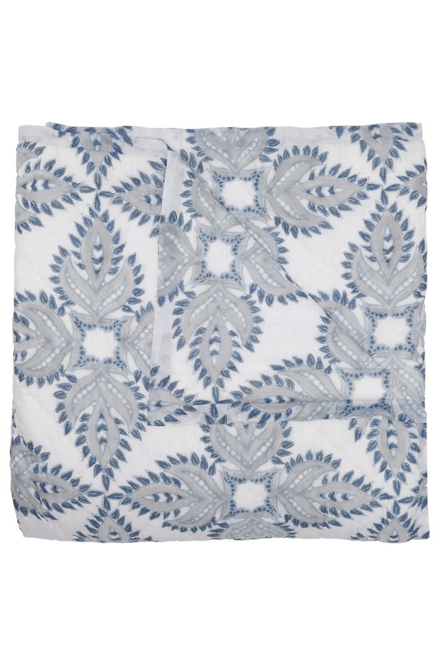John Robshaw Dasati Lapis Quilt #1