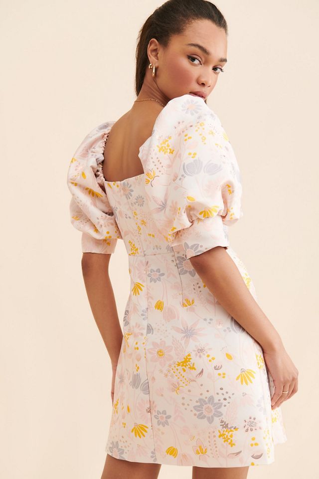 Hutch Floral Jacquard Dress #1