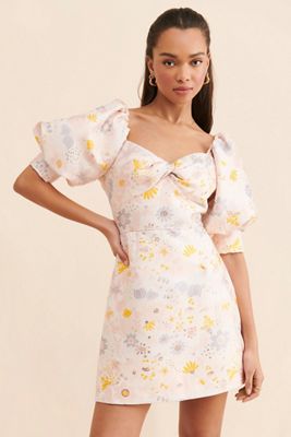Line + Dot Fleur Mini Tiered Dress | Anthropologie
