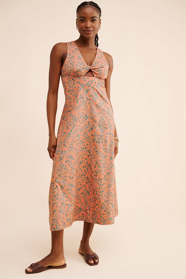 Madewell Stephanie Midi Dress Anthropologie