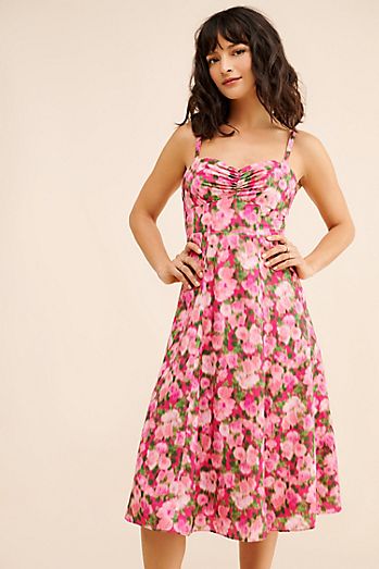 Floral Jacquard Dress | Anthropologie Floral Jacquard Dress | Anthropologie