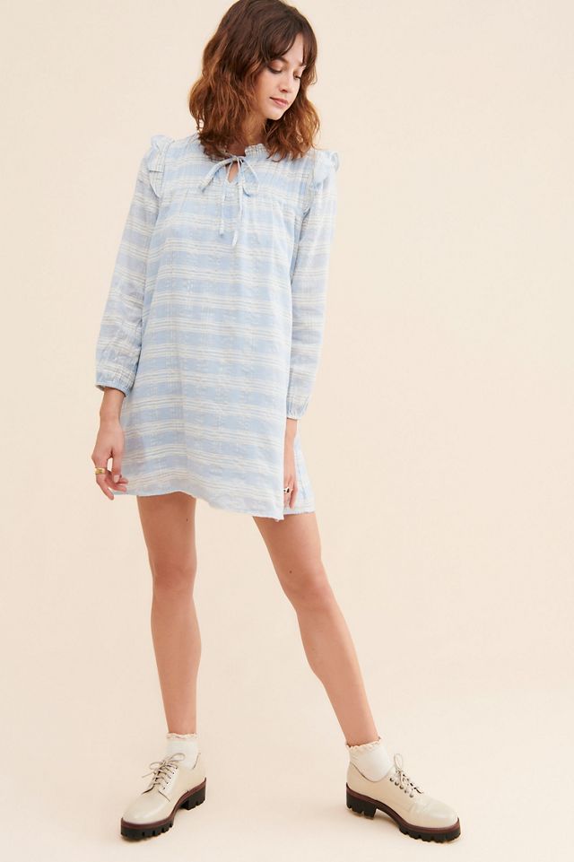 Greylin Danila Pintucked Mini Dress #3