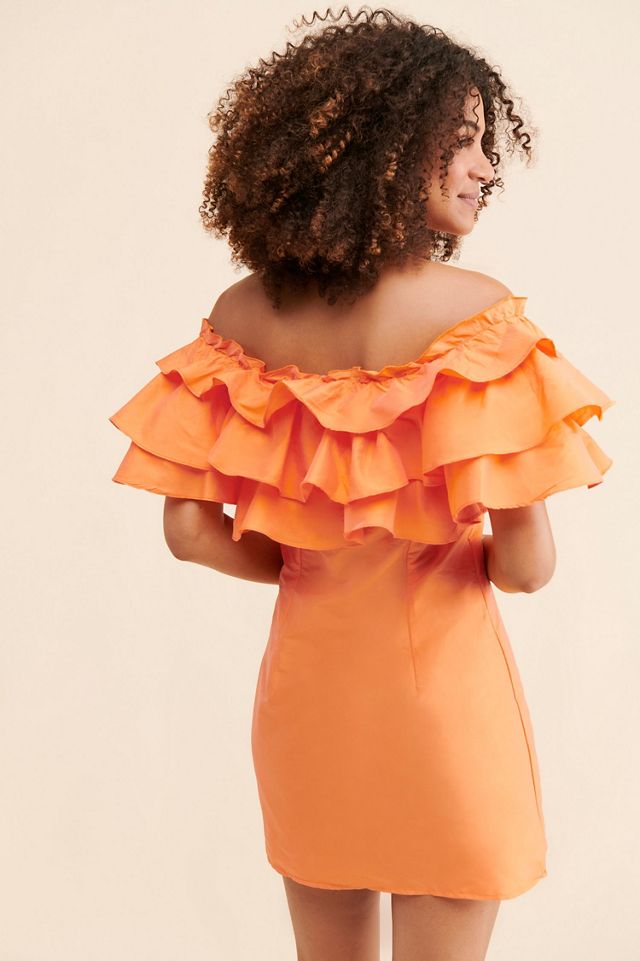 Vero Moda Ree Mini Frill Dress #1