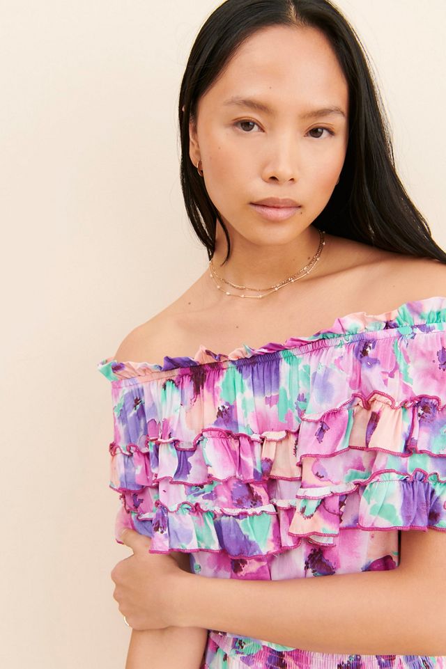 BTFL-Life Off-the-Shoulder Floral Mini Dress #2