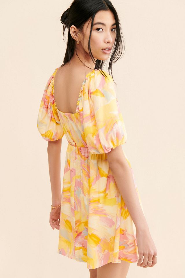 Adelyn Rae Dara Abstract Mini Dress #1