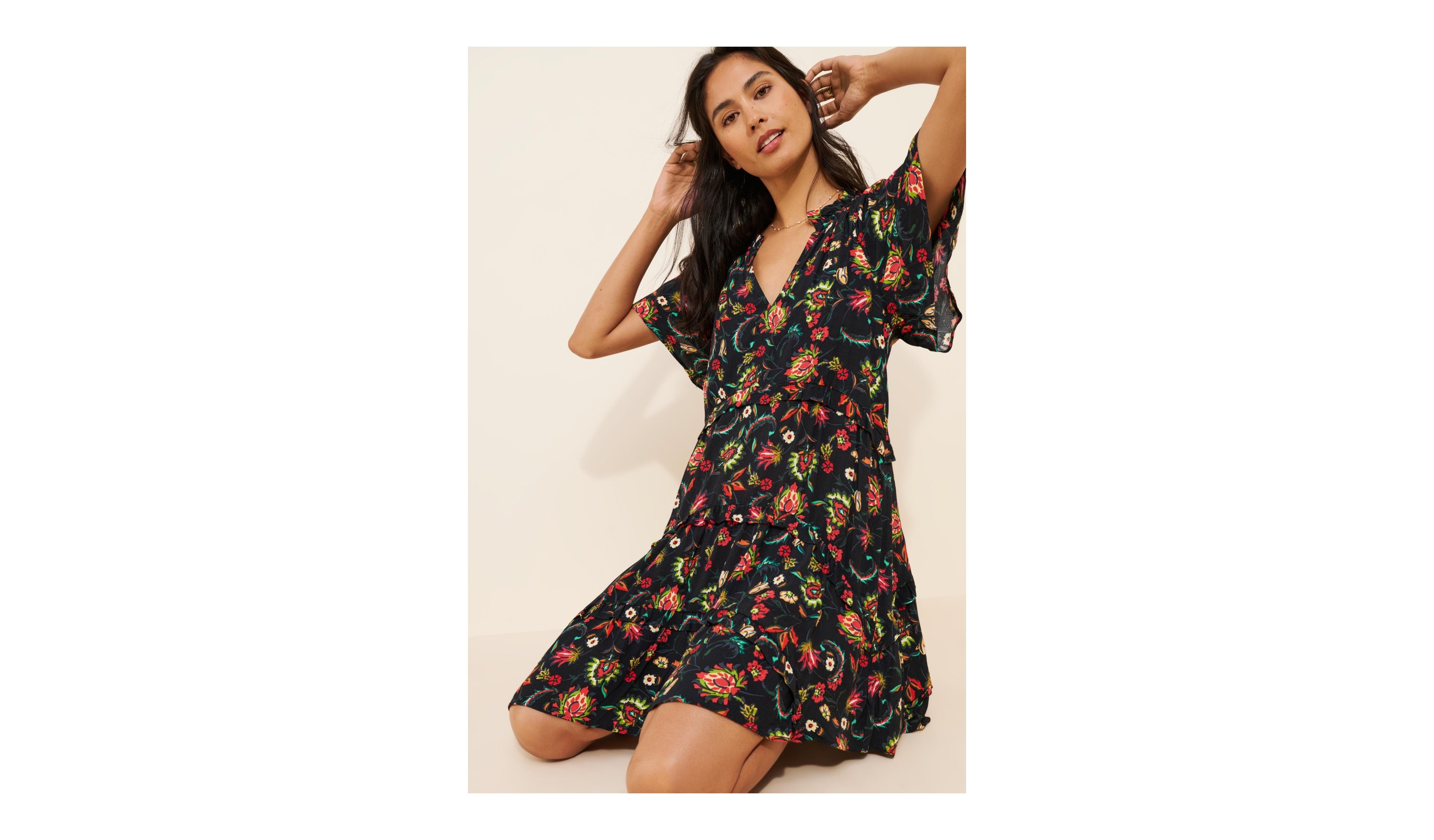 Robin Tiered Mini Dress