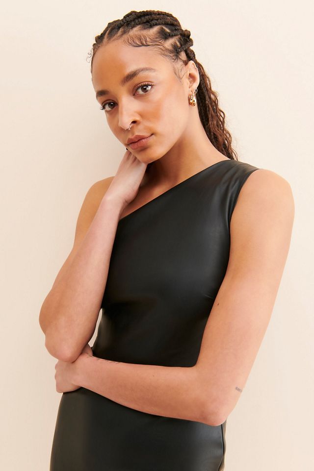 Bardot Oriella Vegan Leather Dress #2