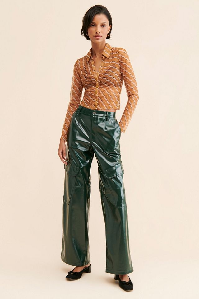 ASTR the Label Lamora Mesh Top #3