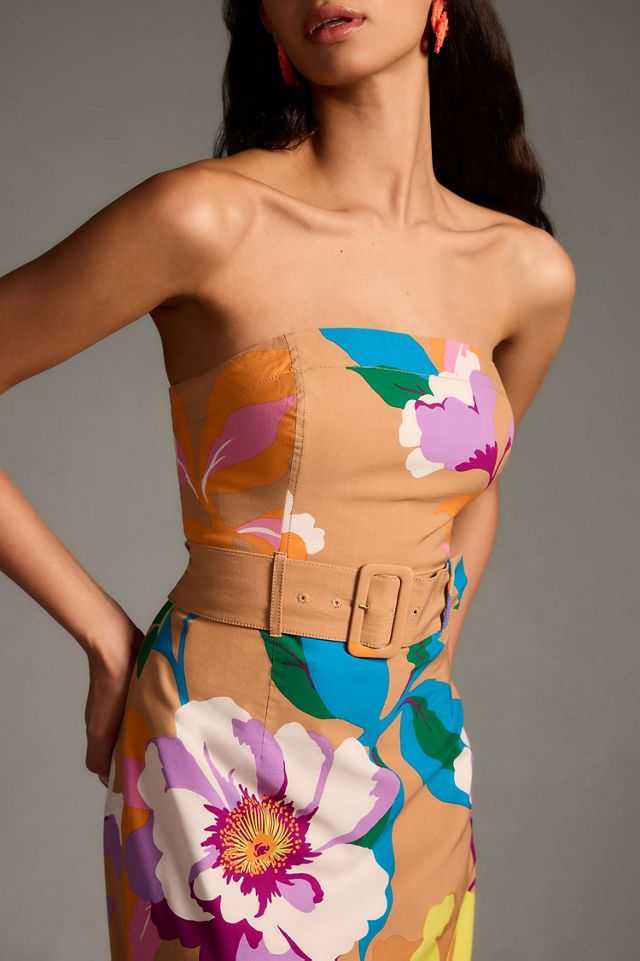 Maeve Strapless Belted Dress #2