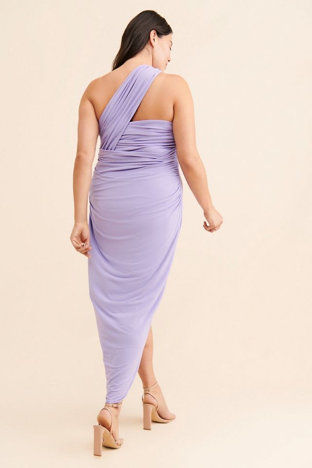 Eloquii Shirred Wrap Dress #1
