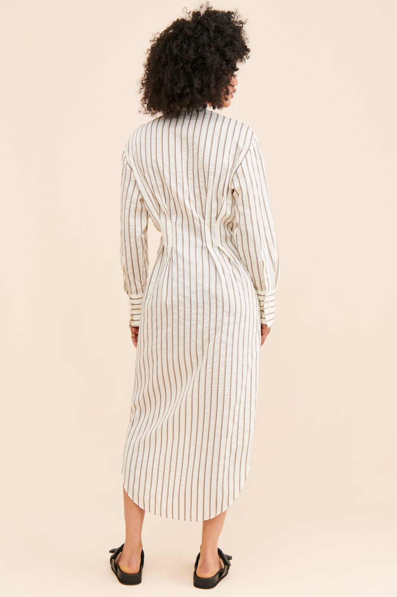 Samsøe Sabosse Striped Shirtdress