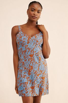 FARM Rio Foliage Midi Dress | Anthropologie