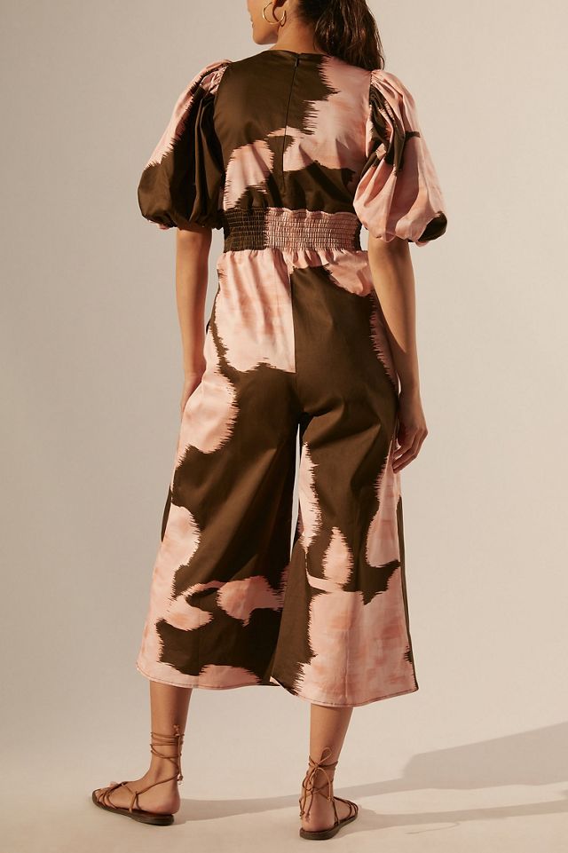 Hutch Floral Plunging Jumpsuit #1