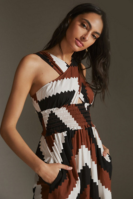 Pull Matelassé Tribal Plenty By Tracy Reese - Sangria Et Noir, Taille L, Neuf Avec étiquettes