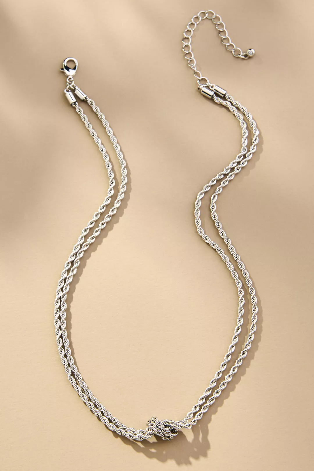 Double Knot Chain Necklace