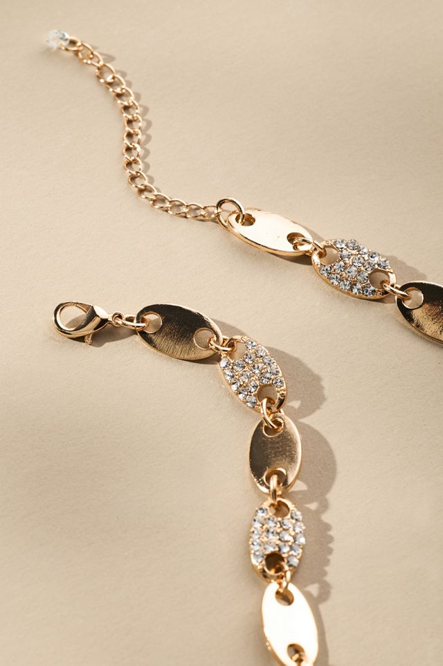 Pop Tab Crystal Necklace #2