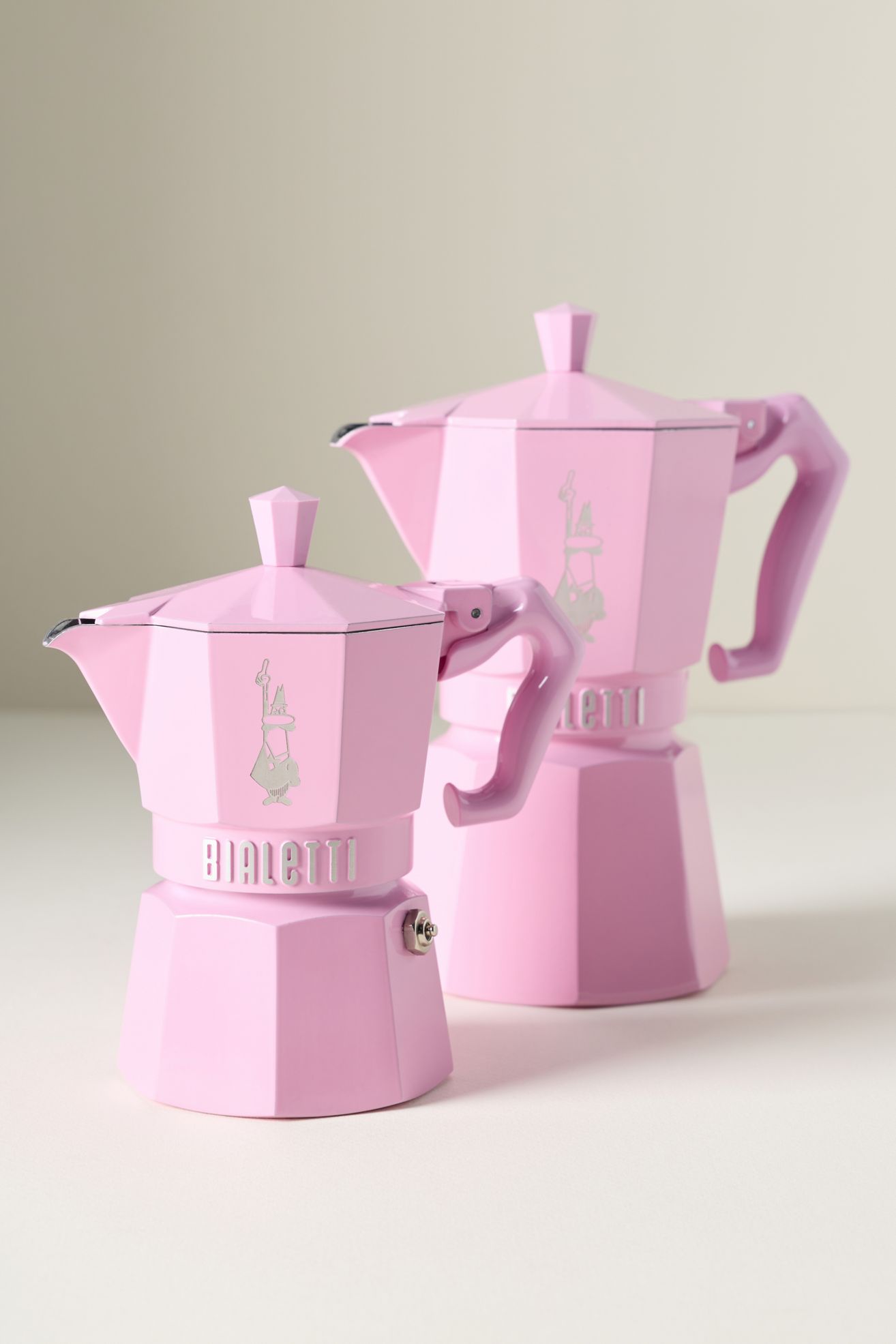 Pink Bialetti Moka Pot Espresso Maker