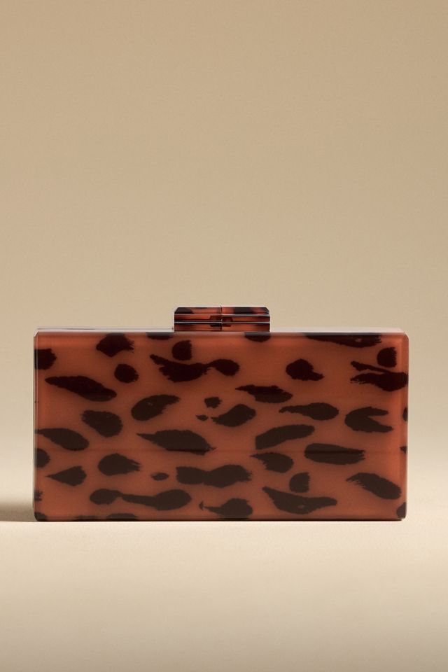 Rae of Light x Anthropologie Printed Acrylic Clutch #1