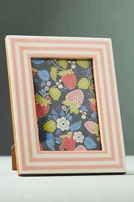 Striped Resin Frame