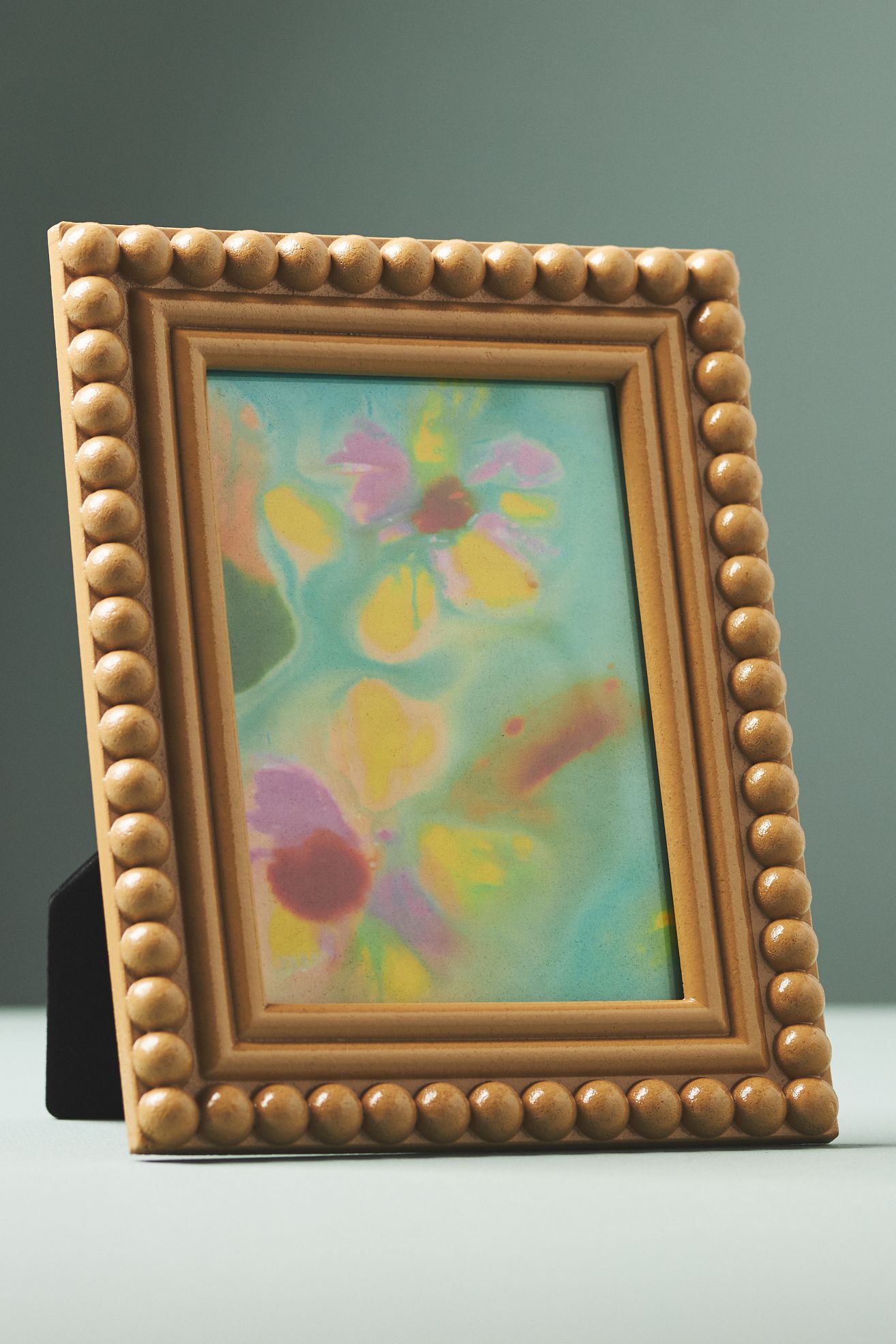 Amelia Wooden Frame - Tan, 5' X 7'