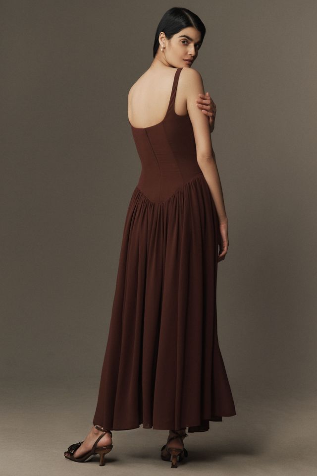 Bardot Briann Drop-Waist Maxi Dress #1