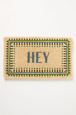 Hey Coir Printed Doormat