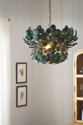 Bilal Small Coconut Chandelier