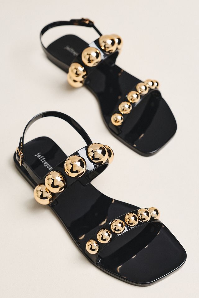 Jeffrey Campbell Gum Drop Studded Jelly Sandals #1