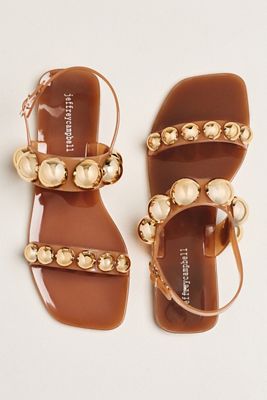 Jeffrey Campbell Gum Drop Studded Jelly Sandals