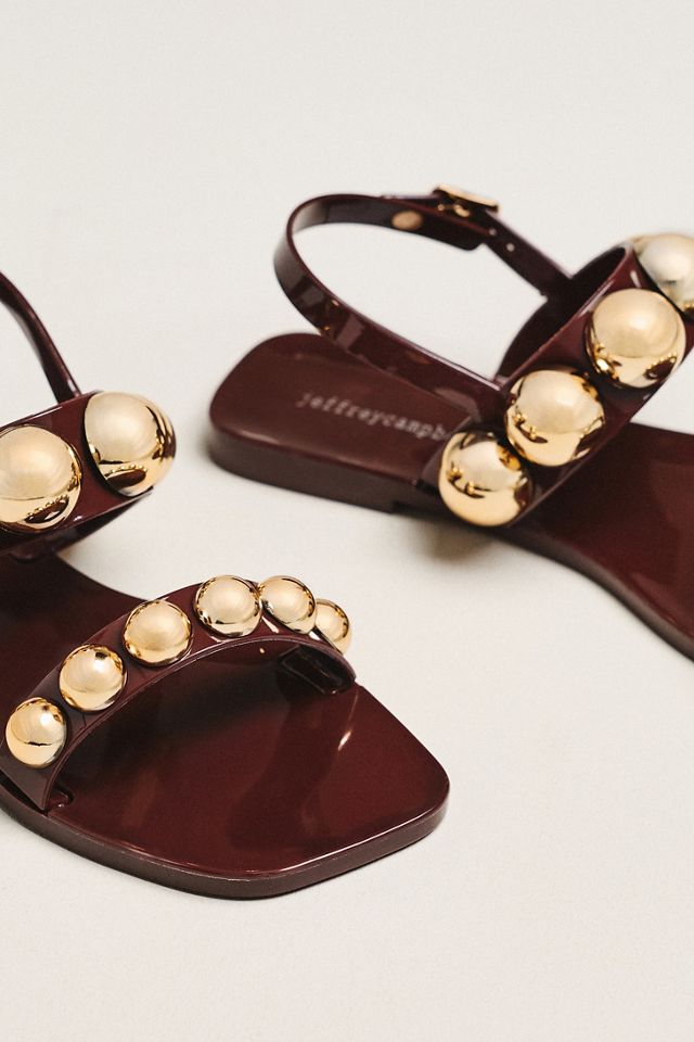 Jeffrey Campbell Gum Drop Studded Jelly Sandals #2