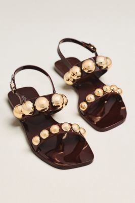 Jeffrey Campbell Gum Drop Studded Jelly Sandals