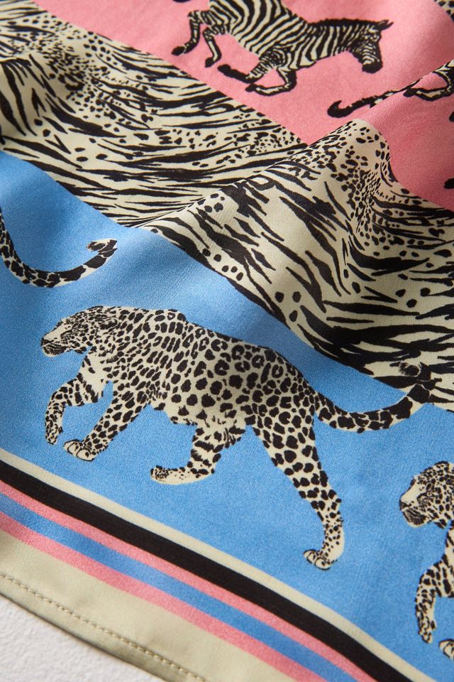 Bl-nk Animal Icon Printed Scarf #1