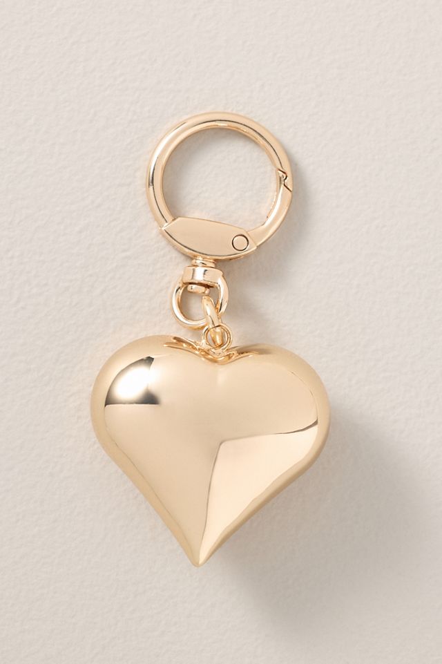 Puffy Heart Bag Charm #1