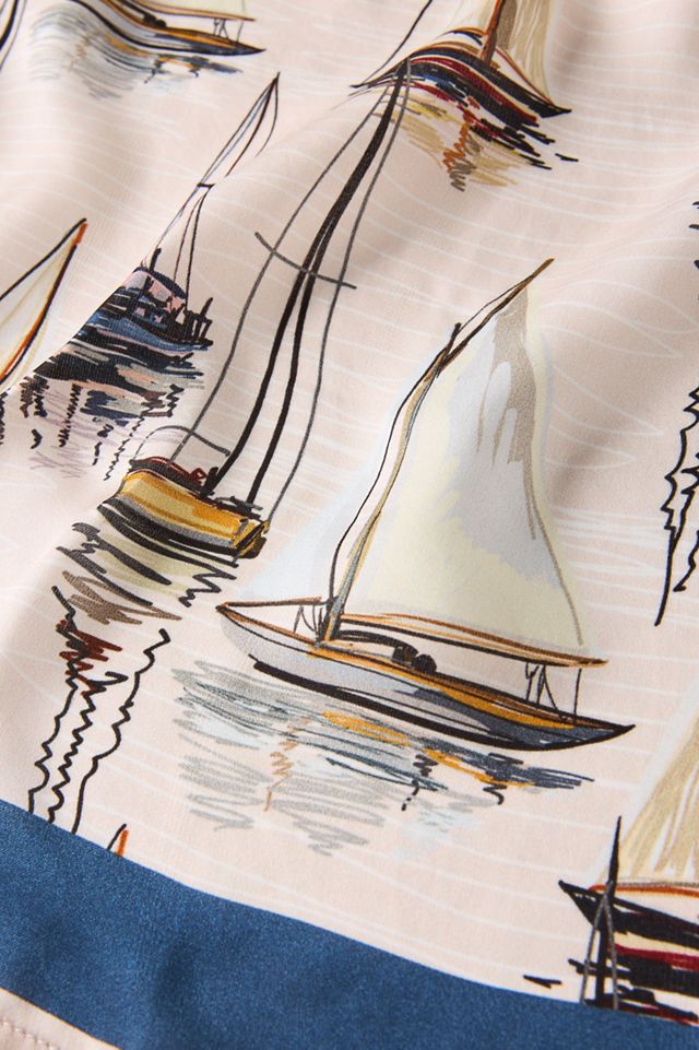 Bl-nk Sailboat Printed Scarf #3